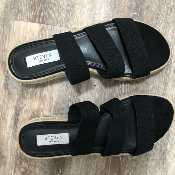 Steven New York platform Lancey slide sandals 7.5M - Picture 4 of 8